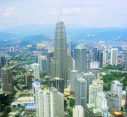 Obraz premium Kuala Lumpur skyline