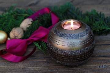 Weihnachtskerze