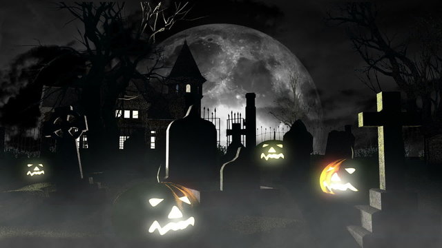 Halloween 3D animation