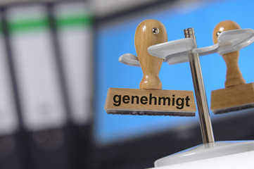 Genehmigung Erlaubnis