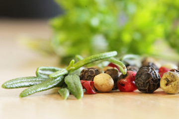 Viele Pfefferkörner