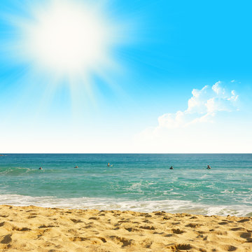 sufring beach