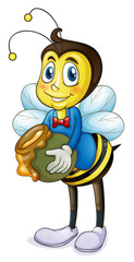 Obraz premium honey bee