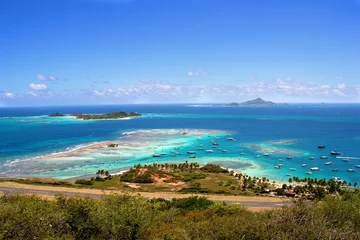 Foto op Plexiglas Union Island, Saint Vincent en de Grenadines, de Caraïben © evenfh