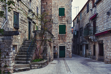 Fototapeta na wymiar Gasse in Stari Grad