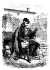 Trad. Hispanic Man - 19th century