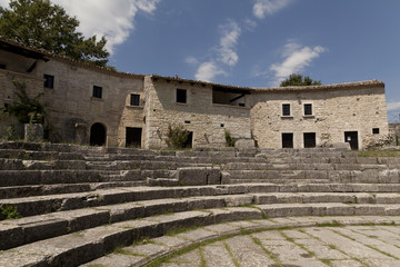 Altilia, Sepino, Molise-scavi della città romana