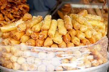 Fototapeten Arabic traditional desserts © etra_arte