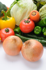 玉葱と野菜