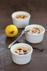 entremets pomme caramel et vanille 5