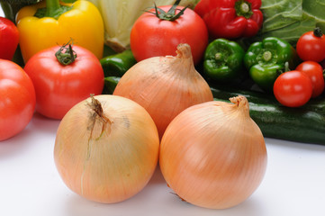 玉葱と野菜