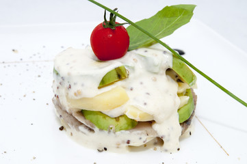 салат из морепродуктов