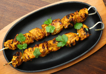 Indian Chicken Tikka Kebabs