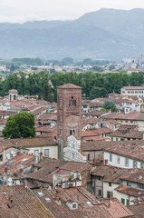 Fototapeta premium San Pietro Somaldi in Lucca, Tuscany, Italy
