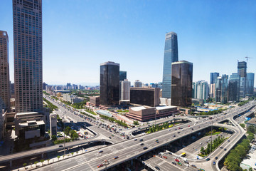 landscape of modern city ,beijing
