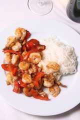 Shrimps & Ricenoodles