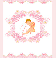 elegant wedding invitation