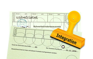 Schwerbehinderung, Integration