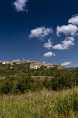 Fototapeta premium Civitacampomarano, Molise-borgo antico