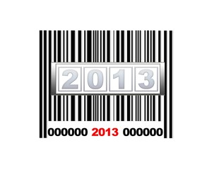 Barcode new year 2013.
