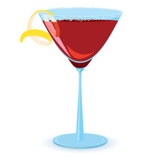 Cosmopolitan cocktail