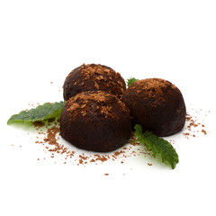 Chocolate truffle candy