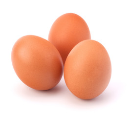 three eggs