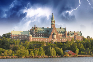 Fototapeta premium Danvikshem, Nacka Municipality Stockholm - Sweden