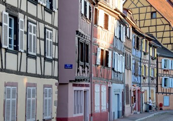 Obraz premium maisons alsaciennes