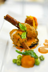 Fish Curry with brown rice