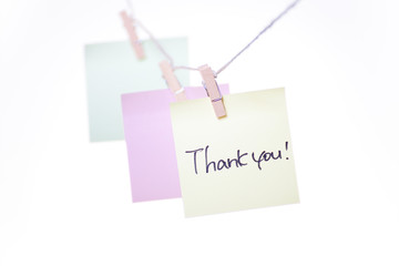 office objects note thank you!