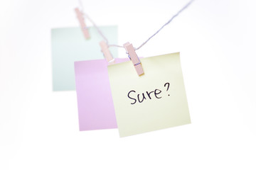 office objects note sure?