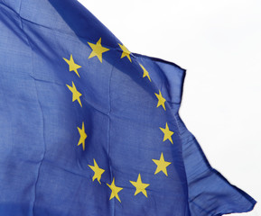 wavy EU flag