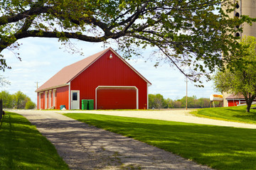 Obraz premium Red Farm