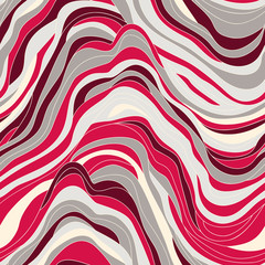 vector seamless texture with  waves