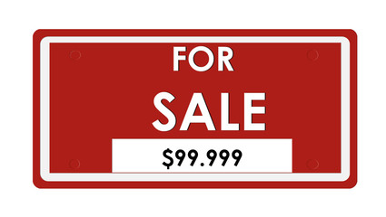 For sale sign