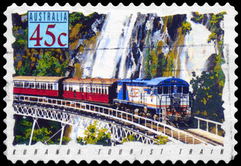 AUSTRALIA - CIRCA 1993 Kuranda Tourist Train