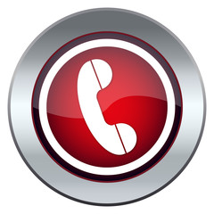 Button with the handset