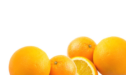 Two and half oranges