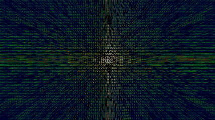 3D binary calculations simulation