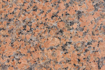 Close up of polished granite