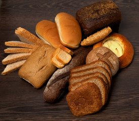 Arrangement of Various Bread