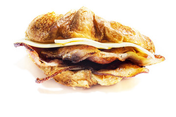 Bacon croissant