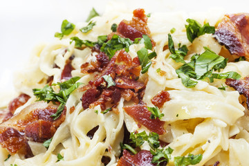 Bacon Tagliatelle