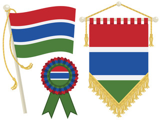 gambia flags