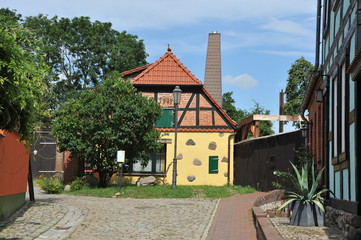 Obraz premium Village Röbel 4