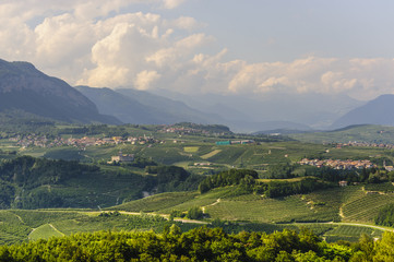 Naklejka premium Val di Non (Trento)