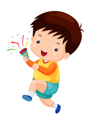 Happy boy, congratulations