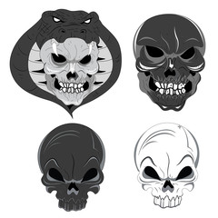 Vectors Skulls