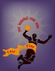 basketball design template